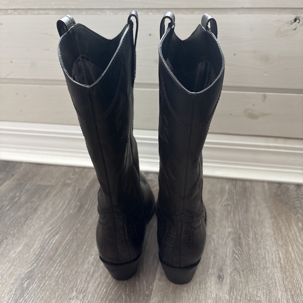 Vintage Foundry Co. Trudy Women's Cowboy Boots Brown Size 6 - Picture 4 of 16